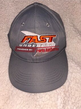 FAST Undercar Parts Authority Gray Adjustable Performance Baseball Hat